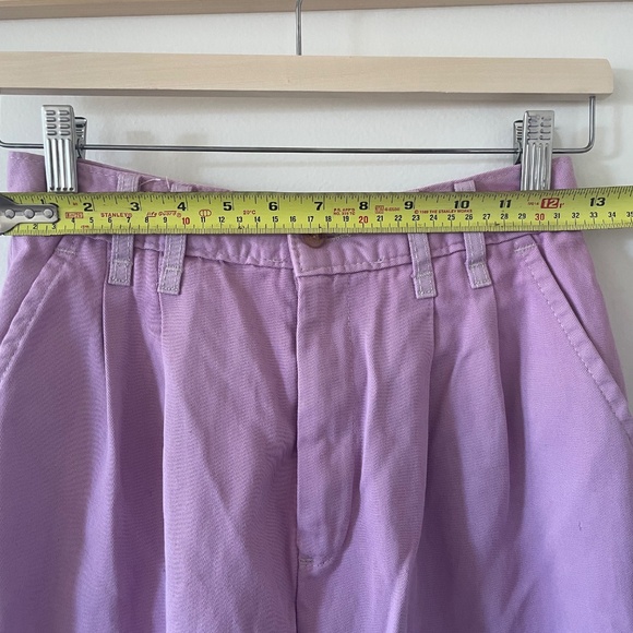 Vintage Chic Pleated Pants XS in Lilac - Picture 4 of 4